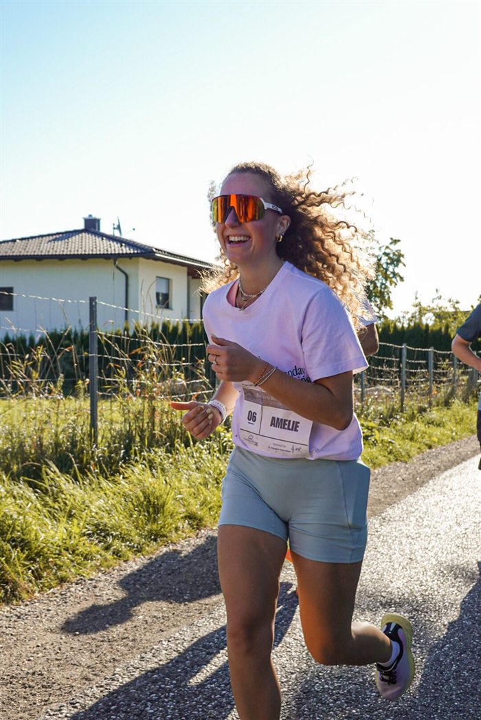 Amelie Hagmüller, Last Woman Standing 2025, auf der Strecke